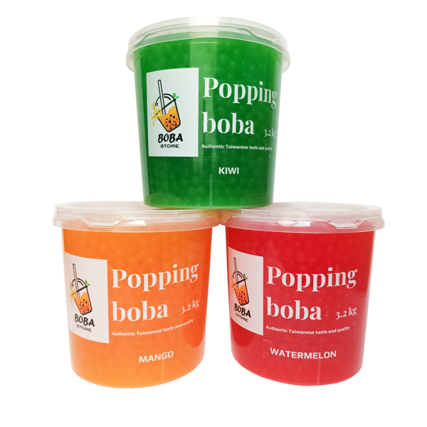 Burbuļtējas bumbiņas (Popping Boba)