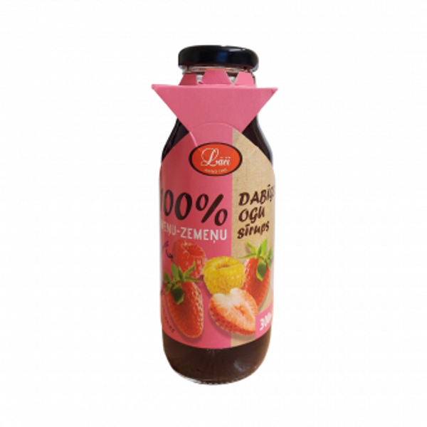 Vaarika-maasika siirup, 300 ml