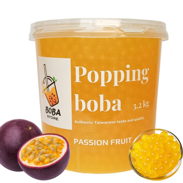 PASSION FRUIT Burbuļtējas bumbiņas, 3,2 kg 