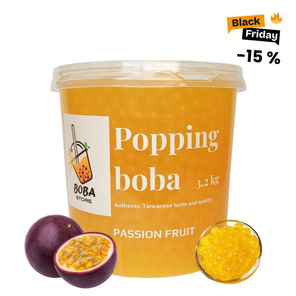 PASSION FRUIT Burbuļtējas bumbiņas, 3,2 kg 