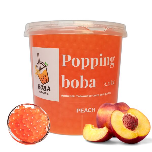 PEACH Popping Boba, 3.2 kg