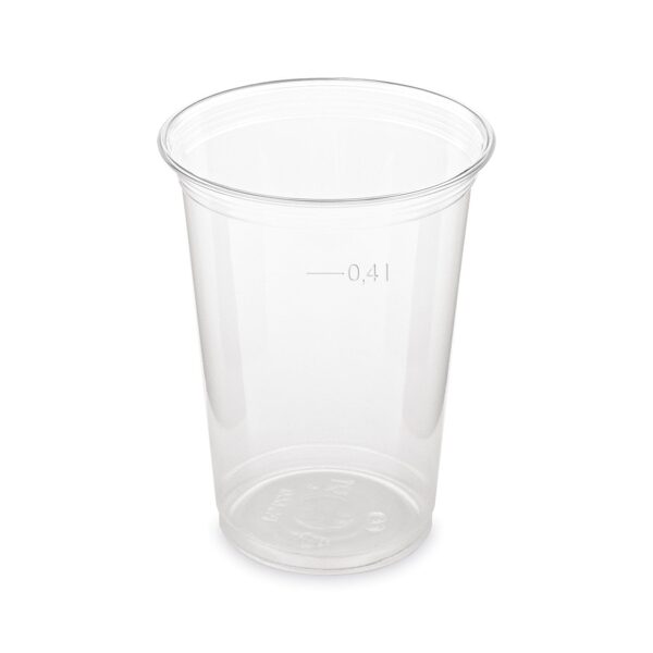 Cups, plastic, 400 ml 