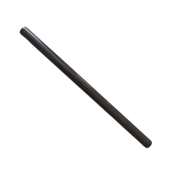 Metal Bubble Tea Straw, Black, 1 pc.