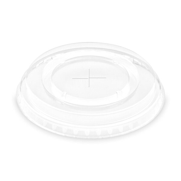 Lids for plastic cups, flat, D=95 mm 